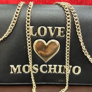 Love Moschino Faux Leather Crossbody Bag